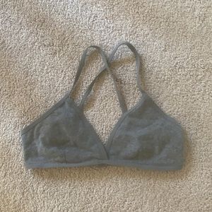 Grey bralette